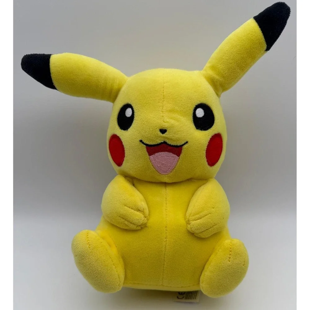 Pokemon‎ Pikachu Plush 8 Inch Stuffed Animal Wicked Cool Toys WCT 2019 Yellow